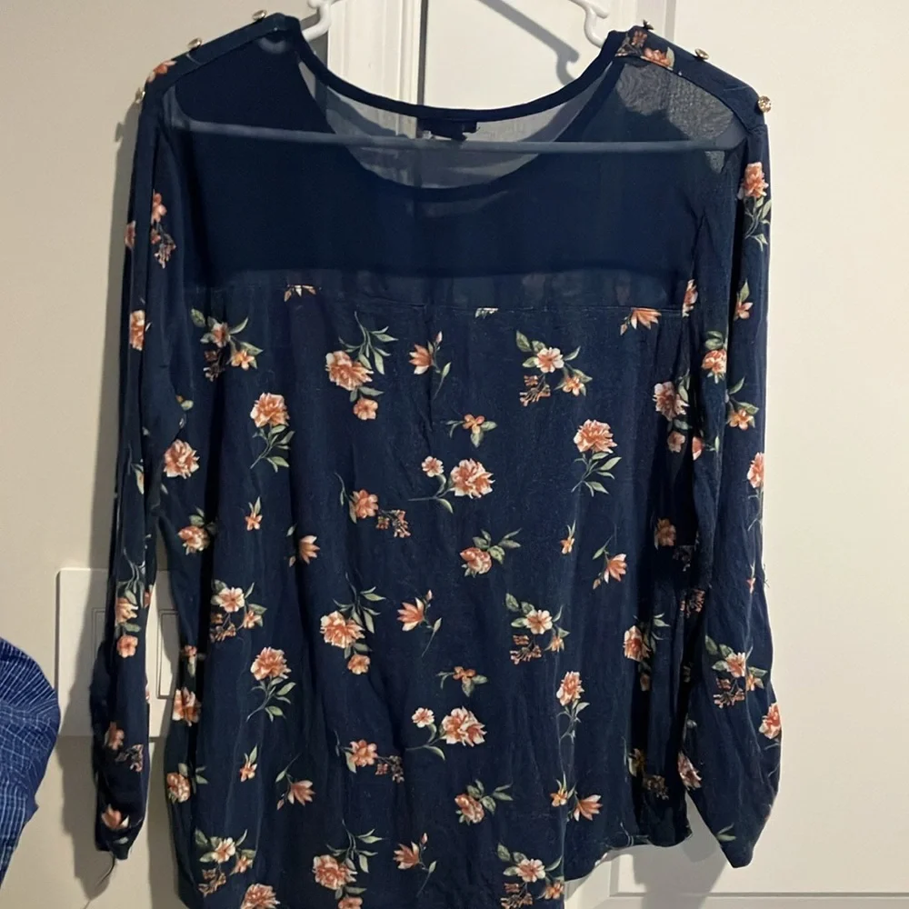 Rue21 Floral Dress Shirts (2 Lot Bundle) - Picture 6 of 12